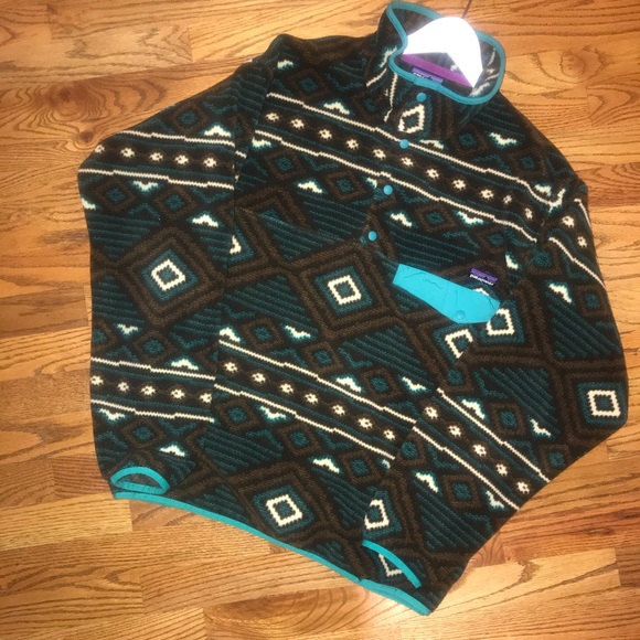 Patagonia Other - Patagonia Synchilla Snap-T Pullover Eyota Aztec